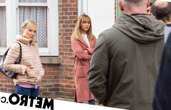 Maria is horrified in Corrie as a racist petition from Max attracts names