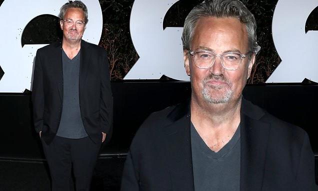 Matthew Perry promotes new memoir at GQ Annual Men Of The Year Party