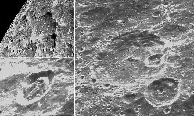 NASA's Orion shares close up images of the moon's cratered surface