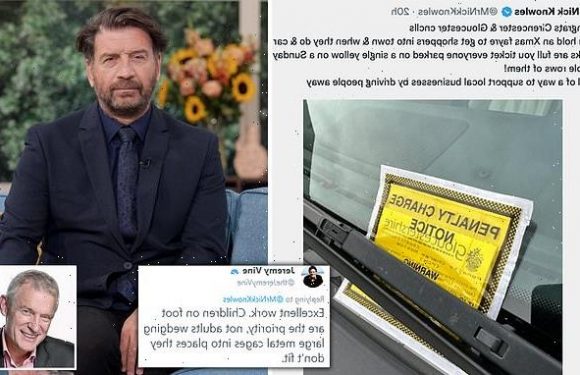 Nick Knowles and Jeremy Vine lock horns in a furious war of words