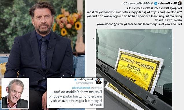 Nick Knowles and Jeremy Vine lock horns in a furious war of words