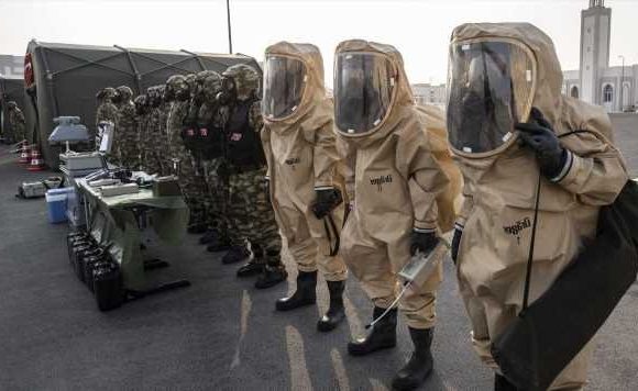 Qatar deploys nuclear defence squadron ahead of England’s first game