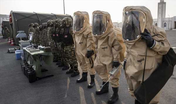 Qatar deploys nuclear defence squadron ahead of England’s first game