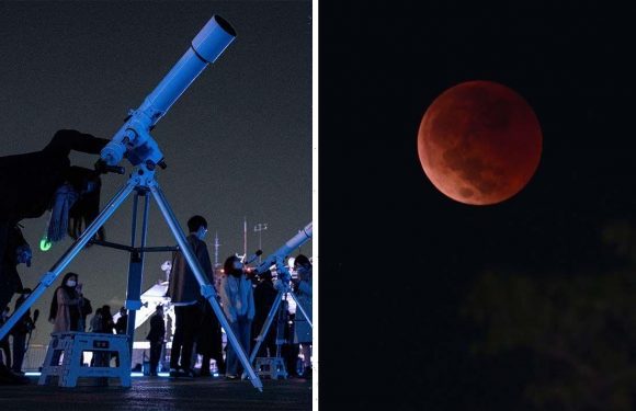 Rare ‘blood moon’ caught on camera before it disappears for years