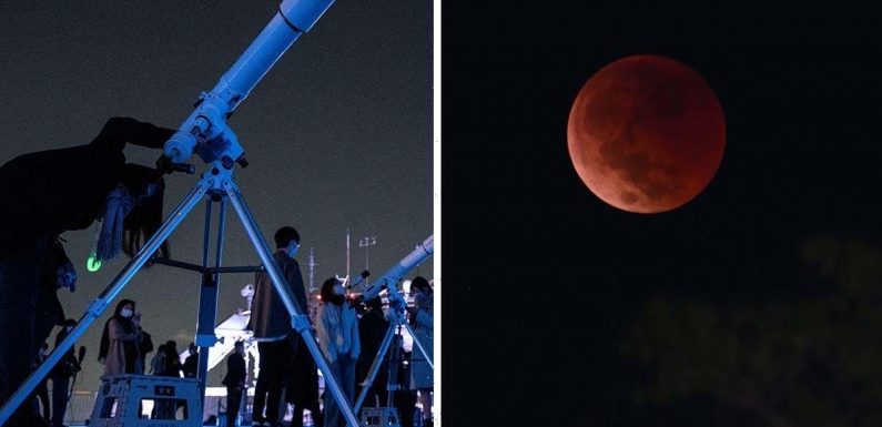 Rare ‘blood moon’ caught on camera before it disappears for years