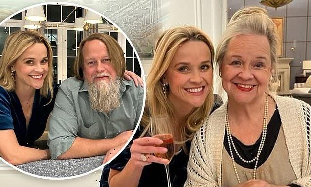 Reese Witherspoon poses for rare snaps with lookalike mom and brother