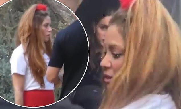 Shakira sparks fury for jumping a queue at a Halloween attraction