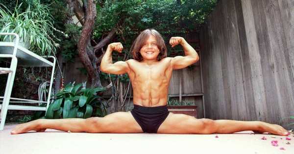 ‘Sickos’ beg mum of World’s Strongest Boy ‘Little Hercules’ for his topless pics