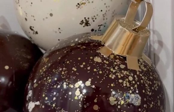 Stacey Solomon shares super easy Christmas hack to get giant baubles in seconds & people are saying it's genius | The Sun