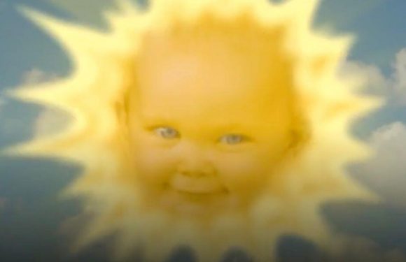 Teletubbies Sun Baby now works in security and looks totally unrecognisable