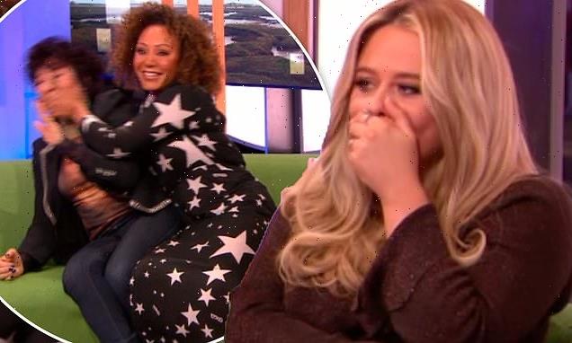 The One Show is chaos during Emily Atack and Mel B interview