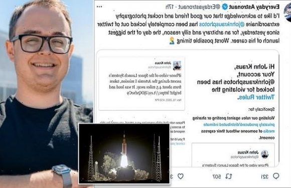Twitter user locked out of account as Artemis launch mistaken for PORN