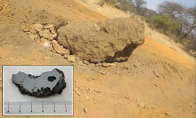 Two minerals never before seen on Earth are found in 14-ton meteorite