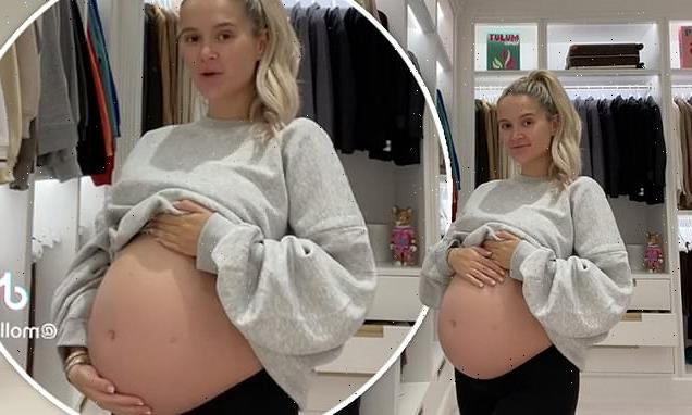'34 weeks today!' Molly-Mae Hague shows off her blossoming baby bump