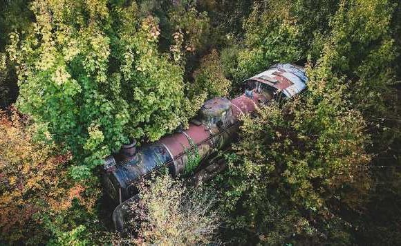 Abandoned train and forgotten hospital among urban explorer finds