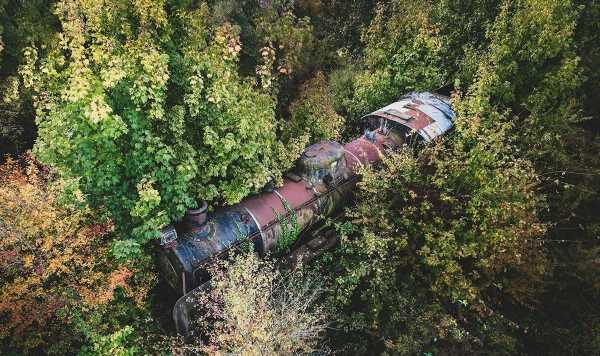 Abandoned train and forgotten hospital among urban explorer finds