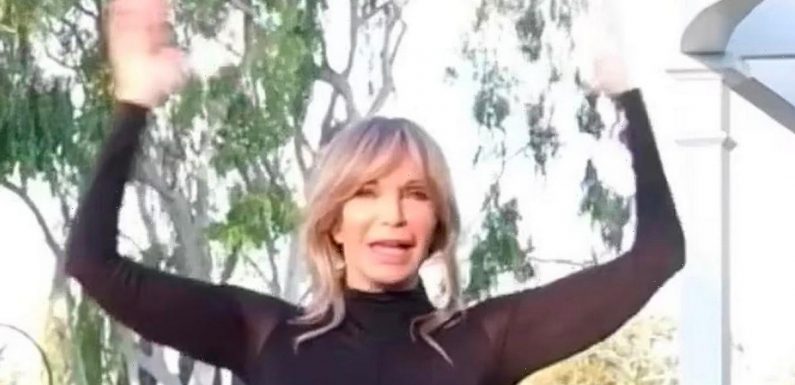Charlie’s Angels star Jaclyn Smith shares workout session video with hubby