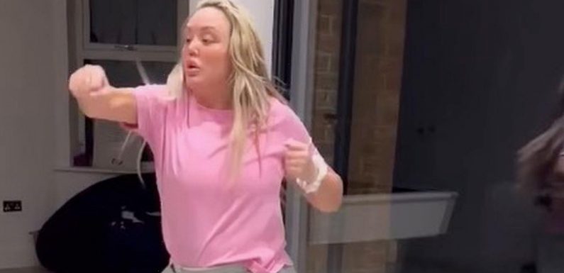 Charlotte Crosby ‘on intensive workout plan’ as she hits back at trolls after ‘mum-shaming’