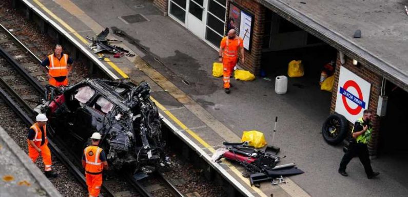 Driver charged with dangerous driving after mum, 33, killed in horror crash as Range Rover smashed onto railway tracks | The Sun