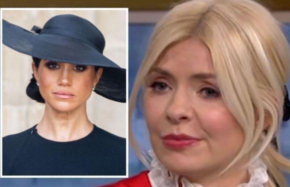 Holly Willoughby shuts down ITV guest as she defends Meghan Markle