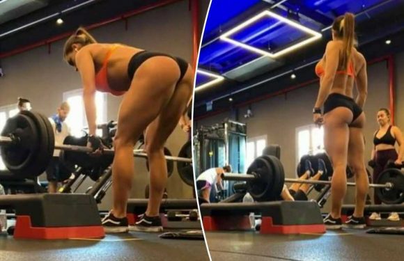 I work out in a skimpy bra and teeny gym shorts… trolls reckon I just want attention, but I couldn't care less | The Sun