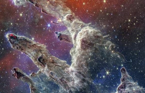 James Webb Telescope unveils STUNNING new view of Pillars of Creation