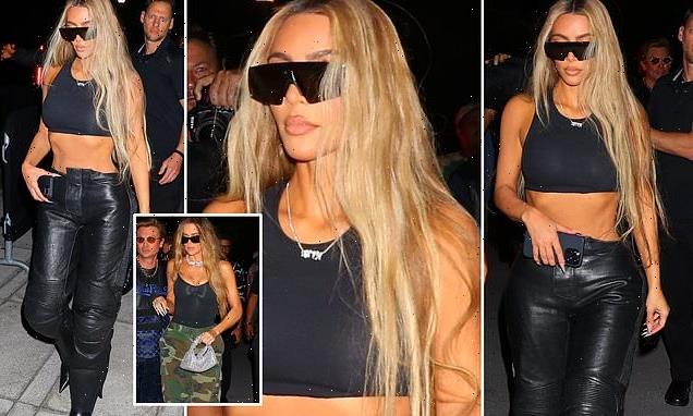 Kim Kardashian attends Miami party with sister Khloe Kardashian
