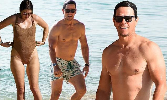 Mark Wahlberg, 51, shows off his jaw-dropping muscles in Barbados