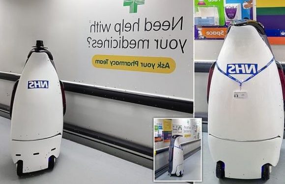 NHS trials helper robot to deliver medicines around hospitals