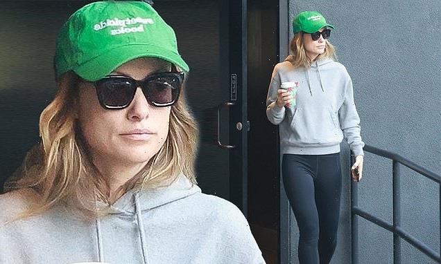 Olivia Wilde, 38, grabs coffee 'still very upset' over Harry split