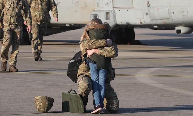 Royal Navy commandos welcomed home for Christmas after long deployment