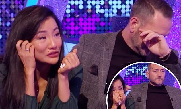 Strictly Come Dancing's Will Mellor wipes away tears