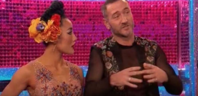 Strictly fans concerned for Will Mellor after message to Nancy in ‘goodbye speech’