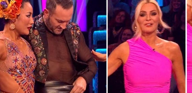 Strictly’s Will Mellor leaves Tess Daly red-faced as pants burst open