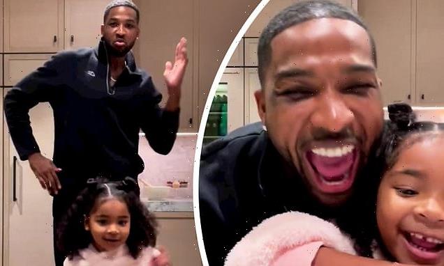 Tristan Thompson bonds with daughter True in cute dancing video