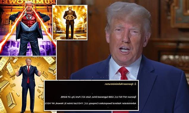 Trump sells all 4,500 of his $99 digital NFT trading cards