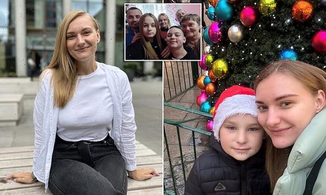 Ukrainian families celebrate first Christmas with their UK hosts