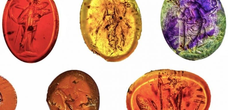 2,000 year-old Roman bathers’ gems found by Hadrian’s Wall