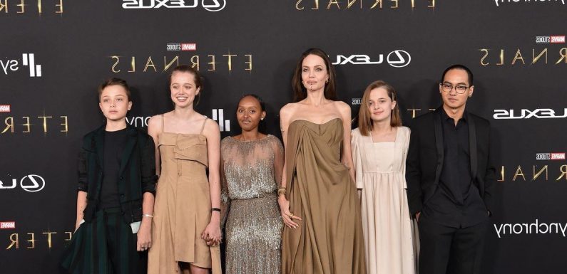 Angelina Jolie’s daughter looks spitting image of mum as she debuts shaved head