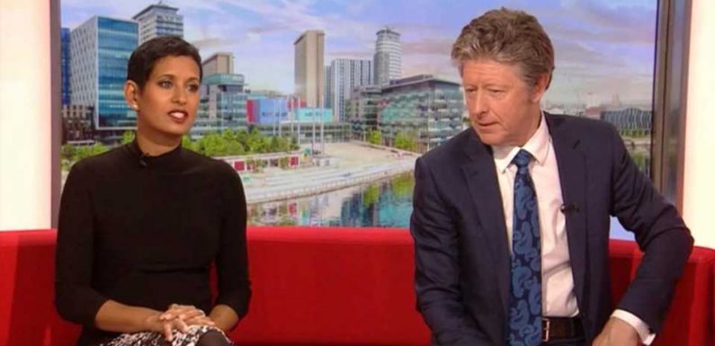 BBC Breakfast’s Charlie Stayt scolds Naga Munchetty after she makes mistake on air | The Sun