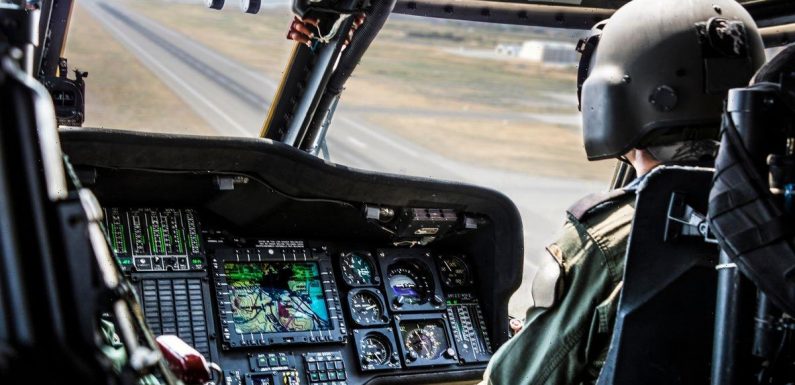 Cheeky helicopter pilot draws extremely rude symbol in the skies above Malta