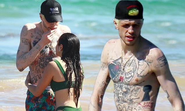 EXCLUSIVE: Pete Davidson packs on the PDA with bikini-clad Chase Sui