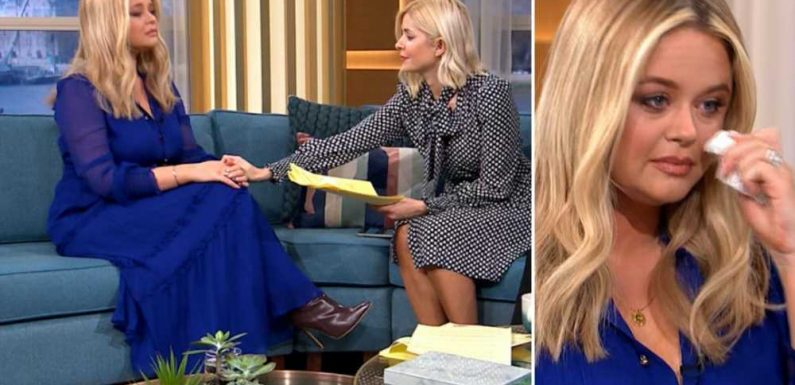 Emily Atack breaks down in tears as she reveals horrific online sexual abuse as Holly Willoughby rushes to comfort her | The Sun