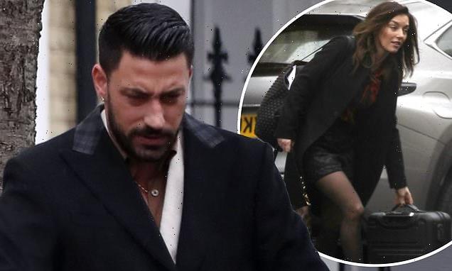 Giovanni Pernice and Jowita Przystał leave his flat 30 minutes apart