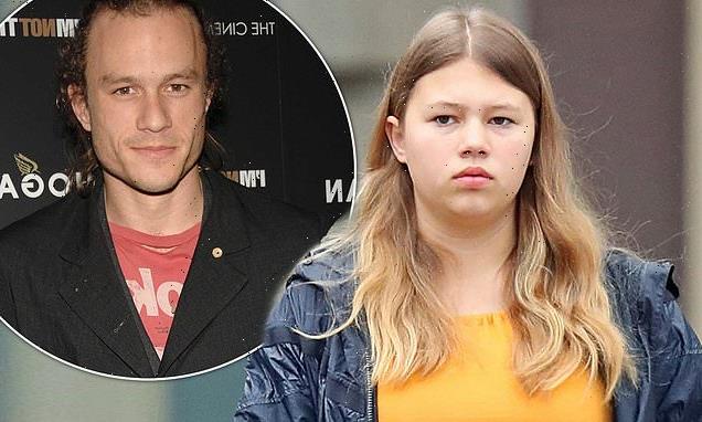Heath Ledger's daughter Matilda is spitting image of late father