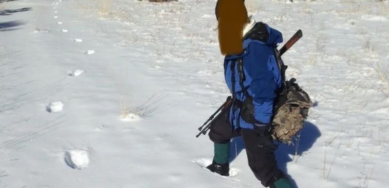 Hunter finds ‘Bigfoot tracks’ with monster footprints ‘8ft apart’ in deep snow