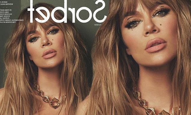 Khloe Kardashian sports chic new bangs on stylish new magazine cover