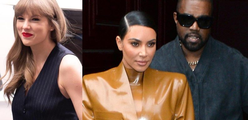 Kim Kardashian Seemingly Shades Kanye West by Dancing to Taylor Swift’s Song