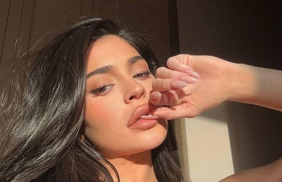 Kylie Jenner turns up the heat as she squeezes iconic curves into plunging bra