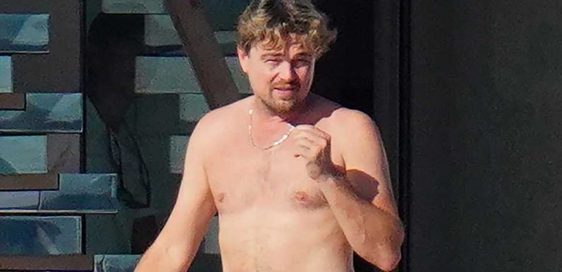 Leonardo DiCaprio goes shirtless on luxury yacht with two bikini-clad beauties amid new romance | The Sun
